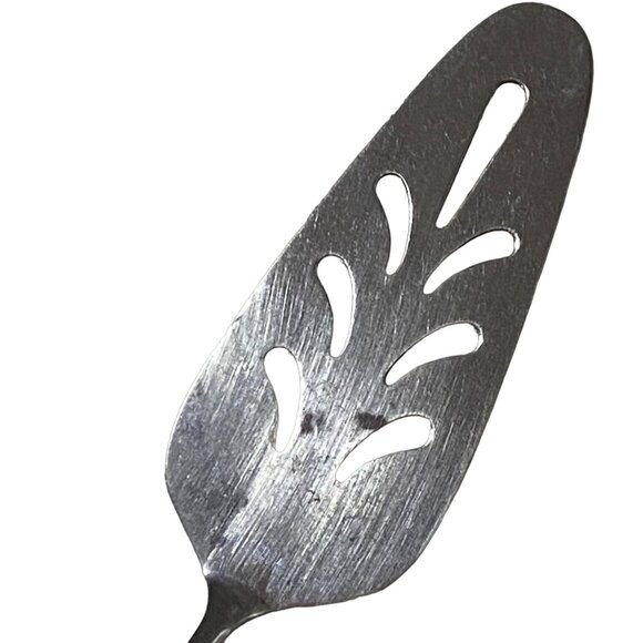 Stanley Roberts GRANATA Pierced Pie Server Entertaining Thanksgiving Holiday Vtg - Picture 2 of 7